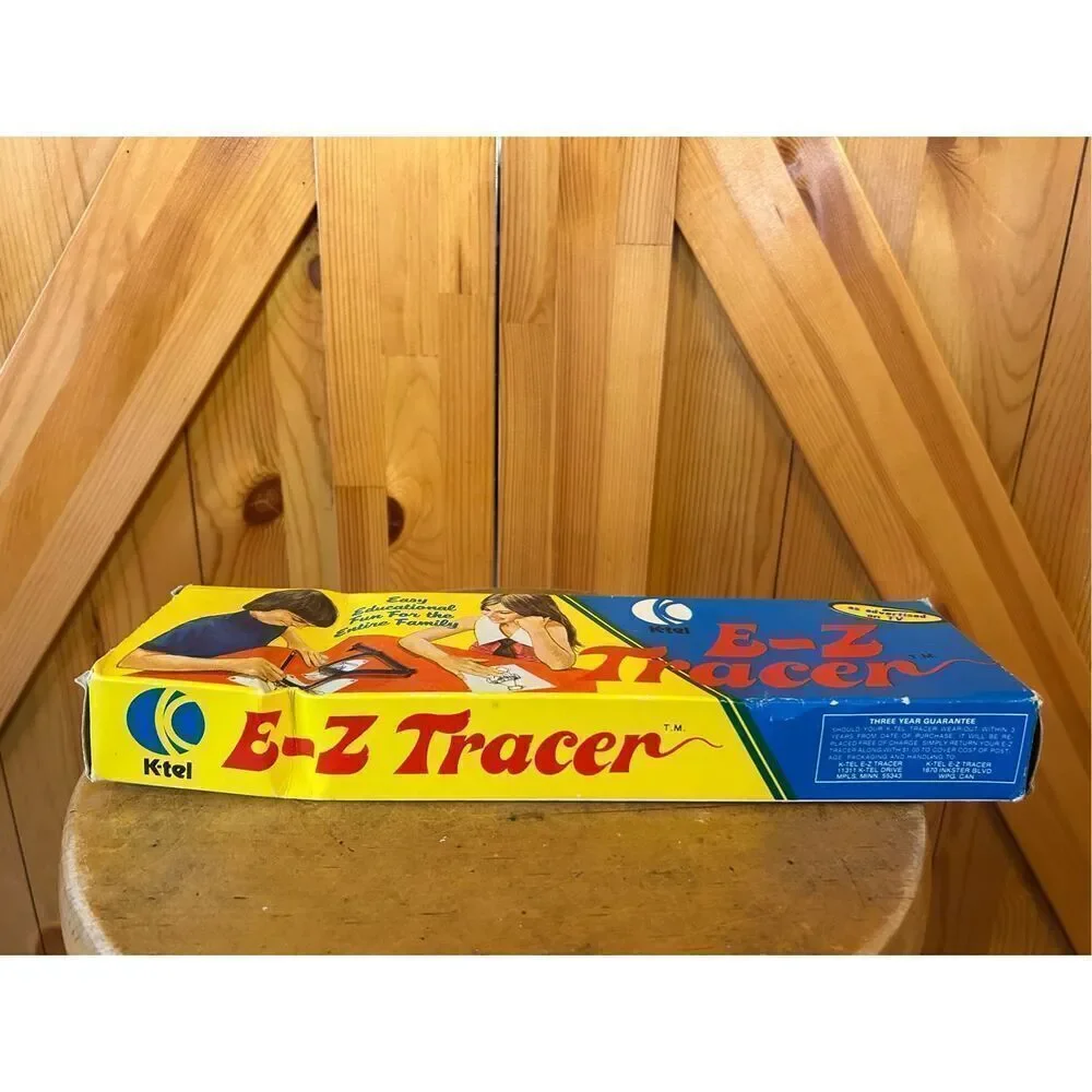 VINTAGE 1974 E-Z TRACER KIT K-TEL USA MADE ORIGINAL BOX #MI-868 (8530)